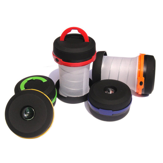 Hopfällbar campinglampa